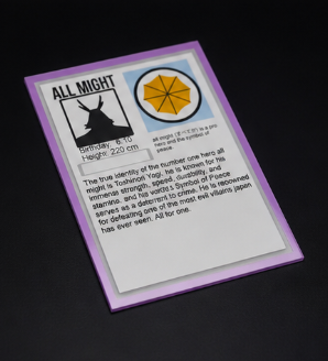 All Might “No.1 Hero” Card